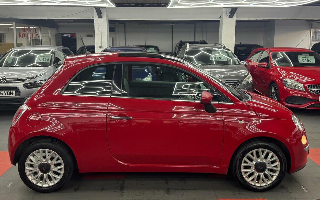 Fiat 500 1.2 Lounge Euro 6 Ss Red #4