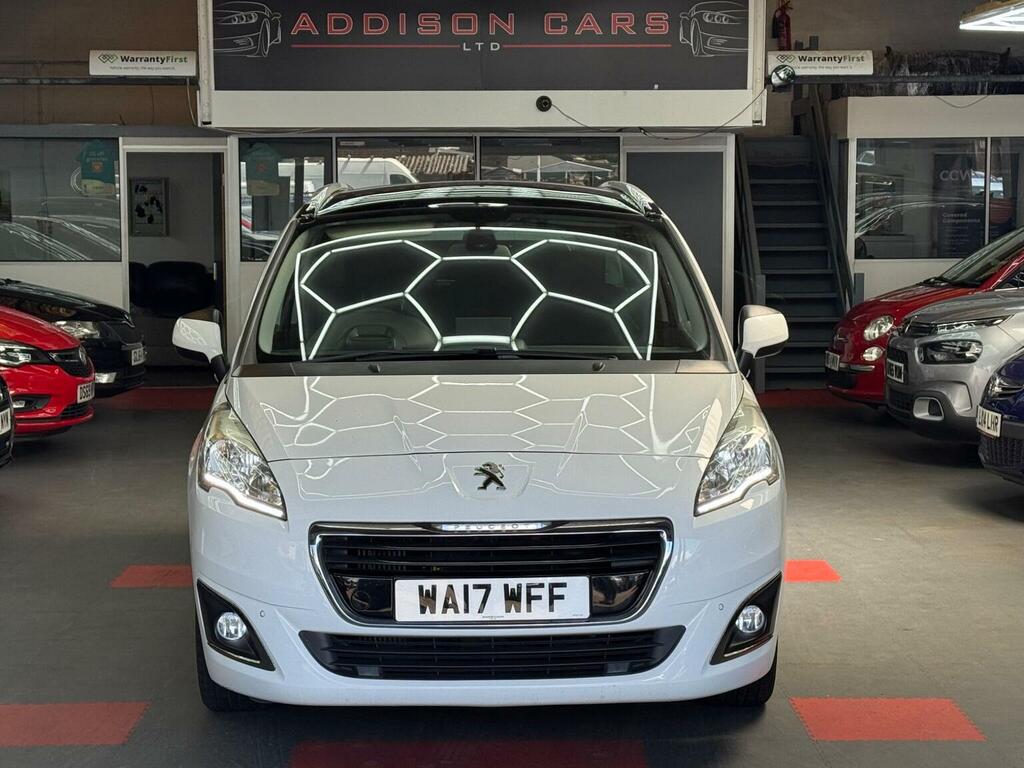 Peugeot 5008 1.6 Bluehdi Allure Euro 6 Ss White #2