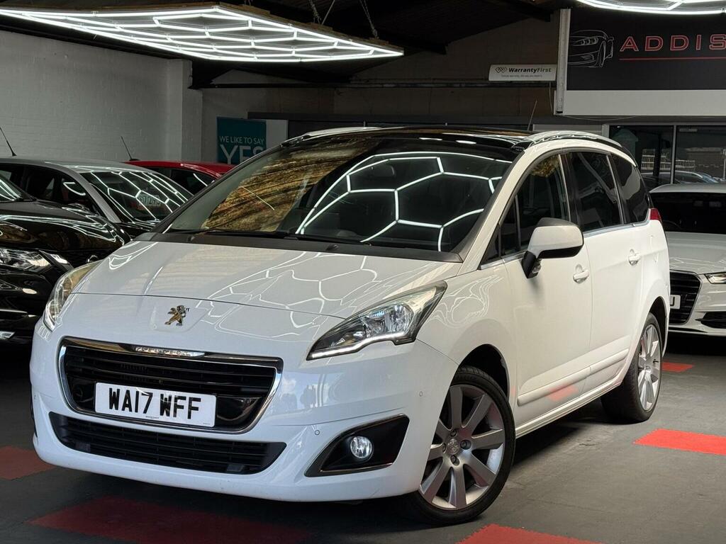 Peugeot 5008 1.6 Bluehdi Allure Euro 6 Ss White #3