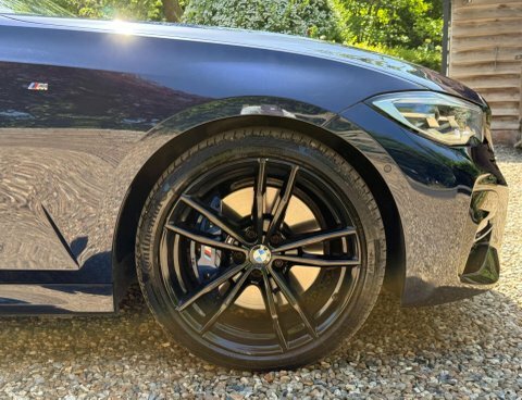 BMW 3 Series 330D Xdrive M HV69TYZ Blue #4