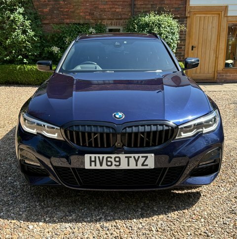 BMW 3 Series 330D Xdrive M HV69TYZ Blue #5