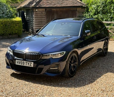 BMW 3 Series 330D Xdrive M HV69TYZ Blue #6