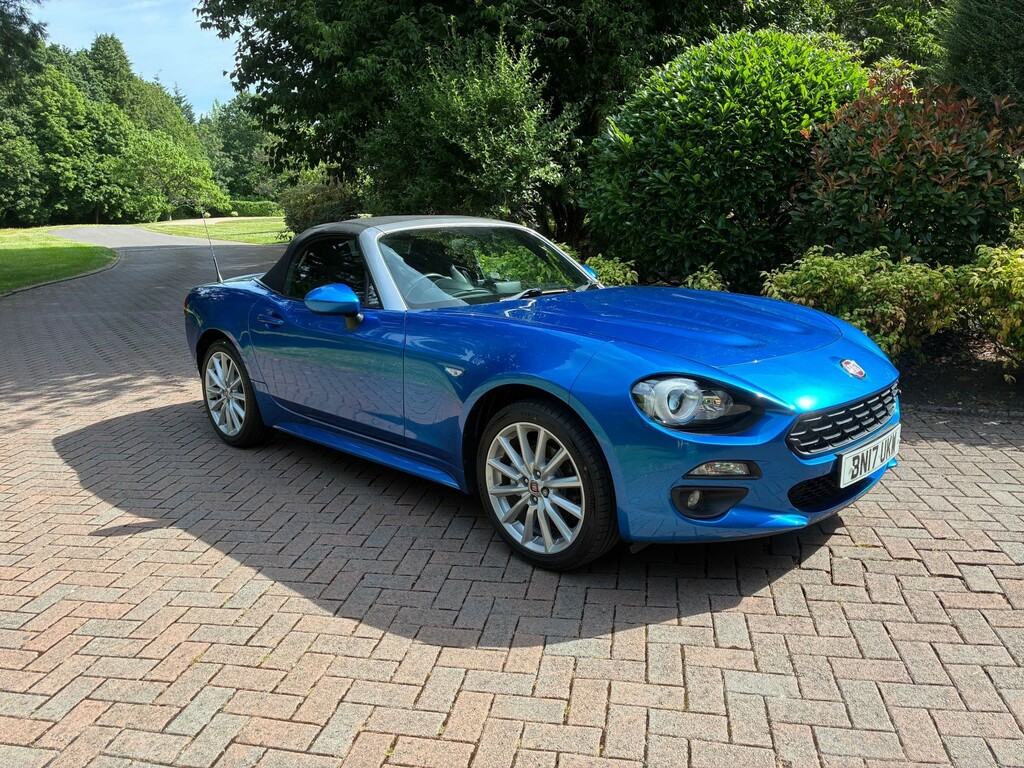 Fiat 124 Spider 1.4 124 Spider 1.4 Multiair Turbo 140Hp Lusso Blue #4