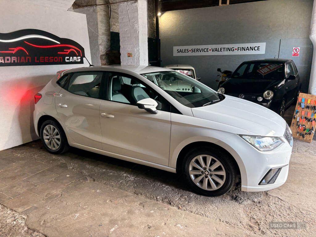 Seat Ibiza 1.0 Tsi 95 Se Technology KGZ4562 White #4