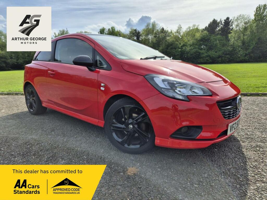 Vauxhall Corsa Limited Edition Red
