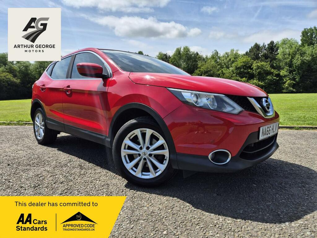 Nissan Qashqai 1.5 Dci Acenta Suv 2Wd Euro 6 S Red