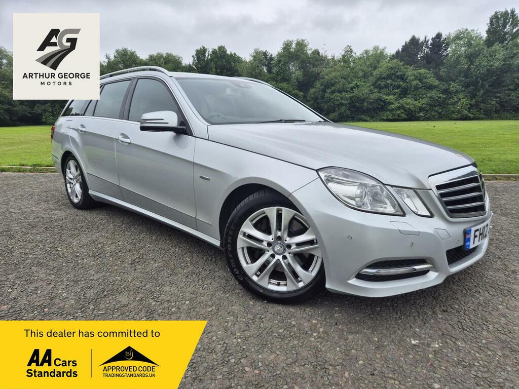 Mercedes-Benz E Class 2.1 E250 Cdi Blueefficiency Avantgarde Estate Silver