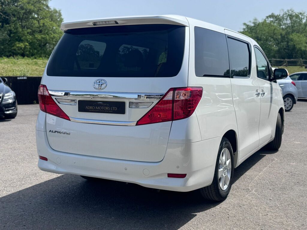 Toyota Alphard White Ptrl , 2.4C , 7 Seat , 201414 Reg , Ul White #8