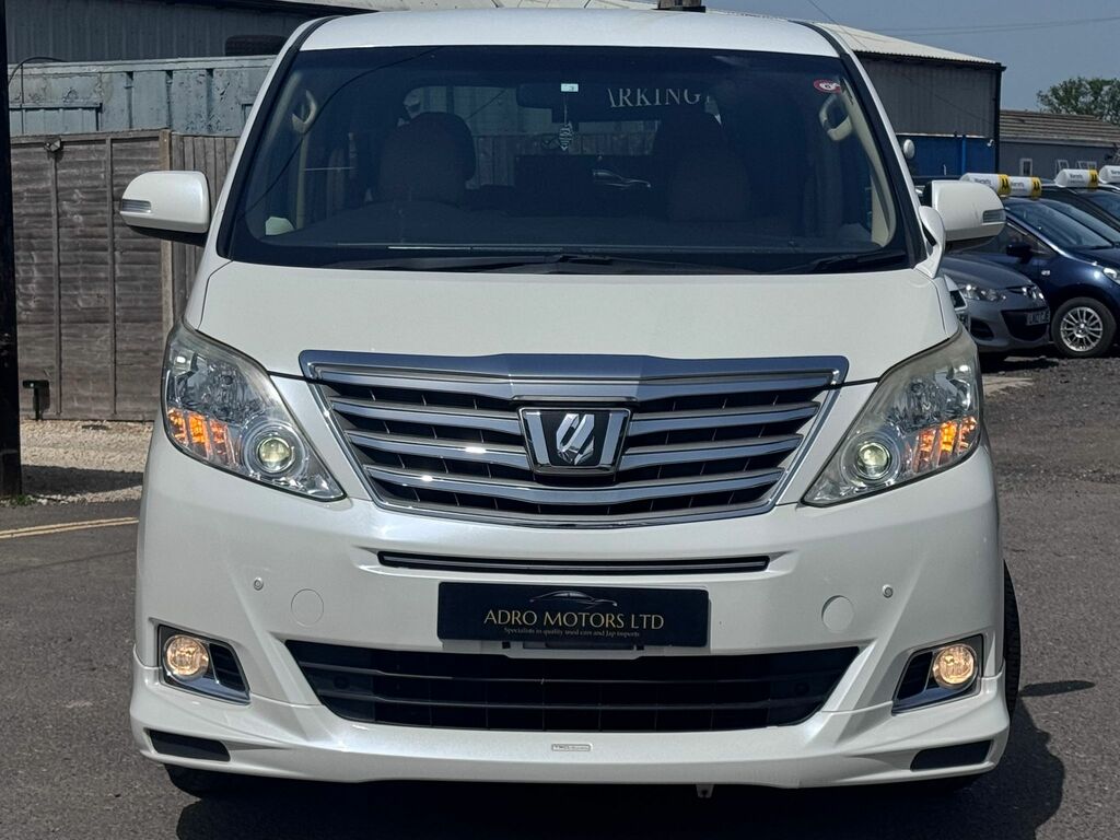 Toyota Alphard Mpv White #4