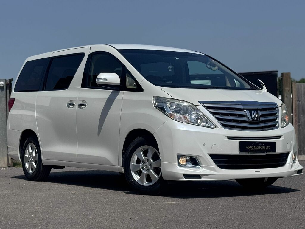 Toyota Alphard Mpv White #3
