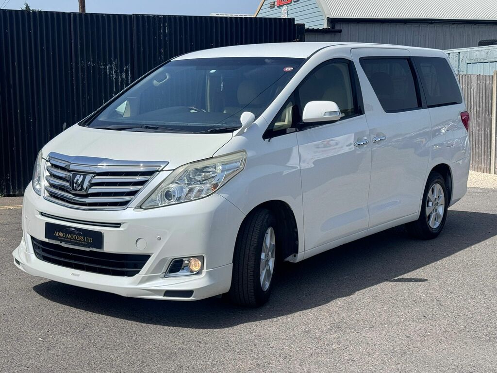 Toyota Alphard Mpv White #5