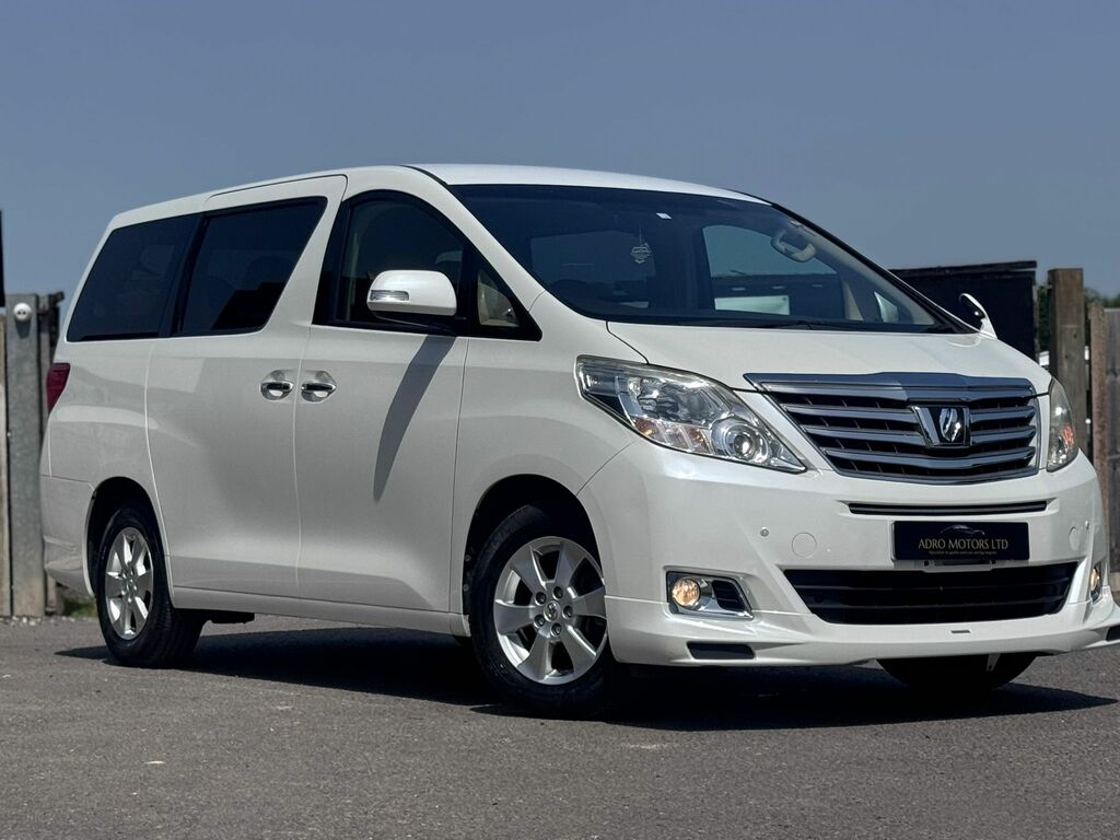 Toyota Alphard Mpv White #2