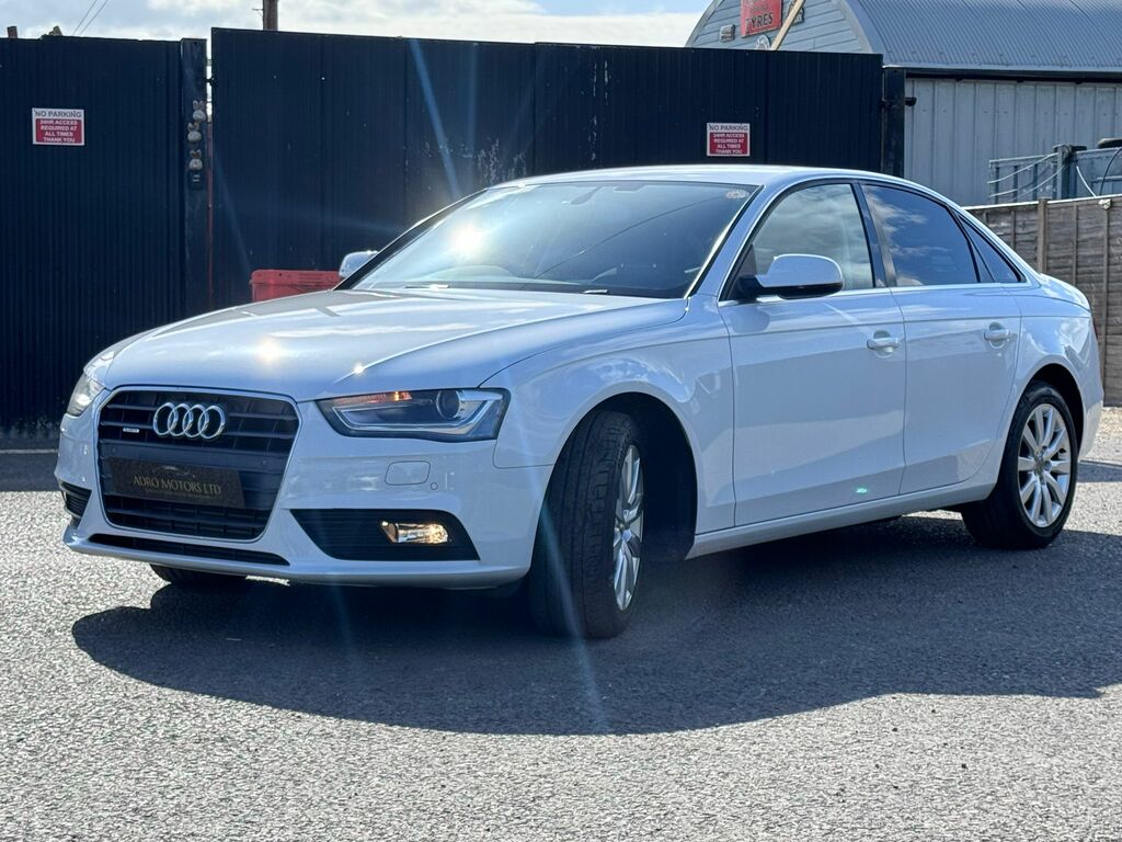 Audi A4 Saloon White #3