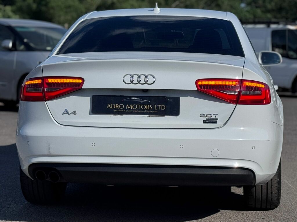 Audi A4 Saloon White #6