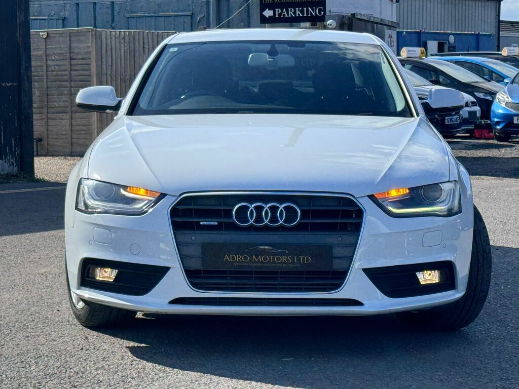 Audi A4 Saloon White #2