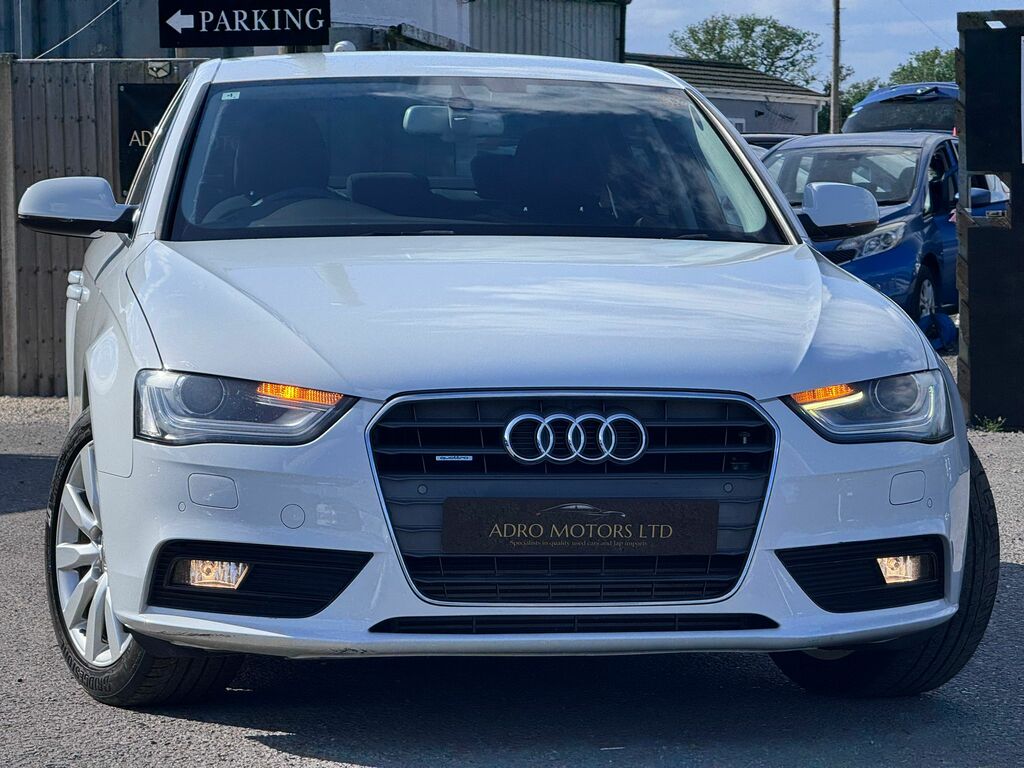 Audi A4 Saloon White