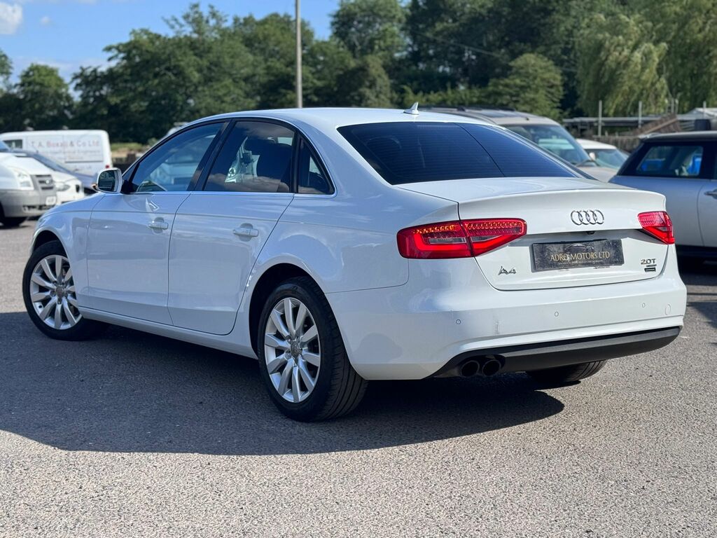 Audi A4 Saloon White #5