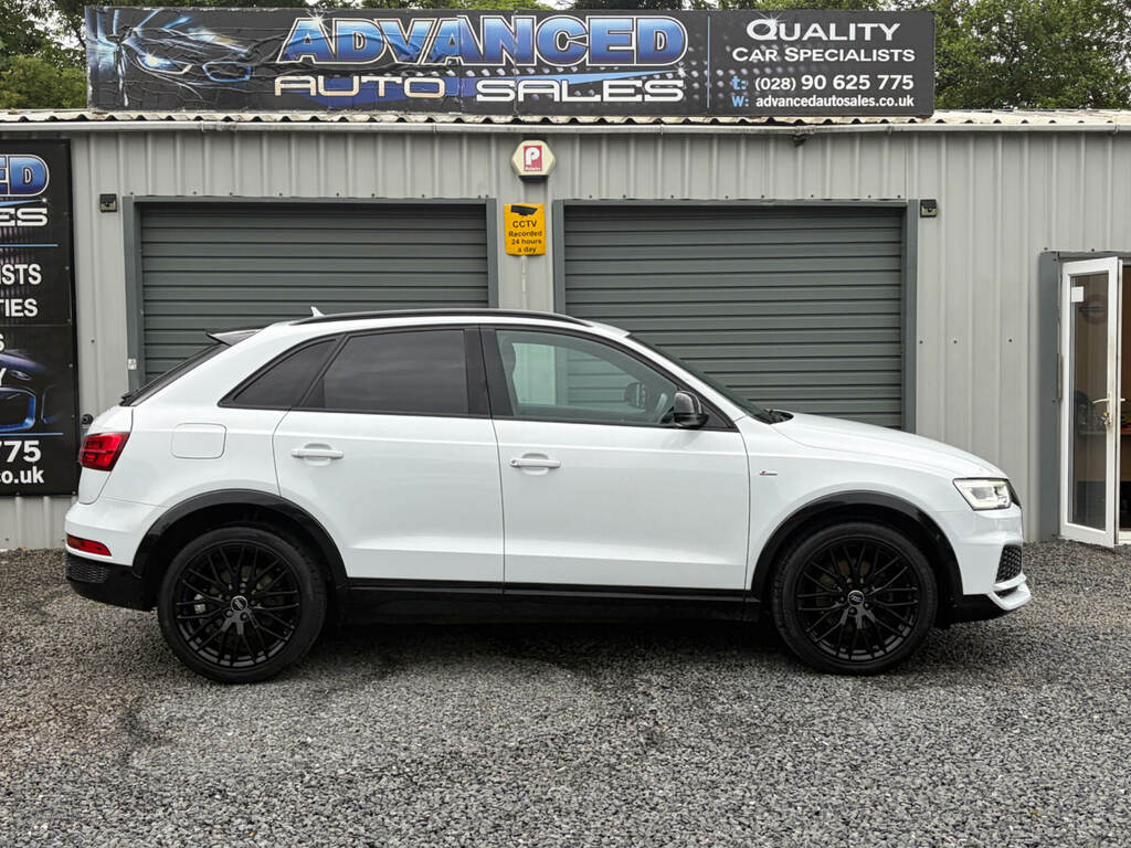 Audi Q3 1.4T Fsi Black Edition S Tronic YT18CUU White #2
