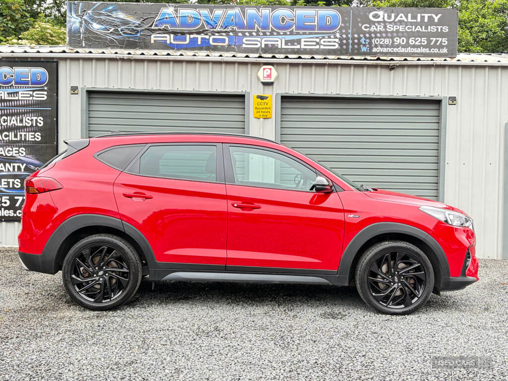 Hyundai Tucson 1.6 Tgdi 177 N Line 2Wd Red #3