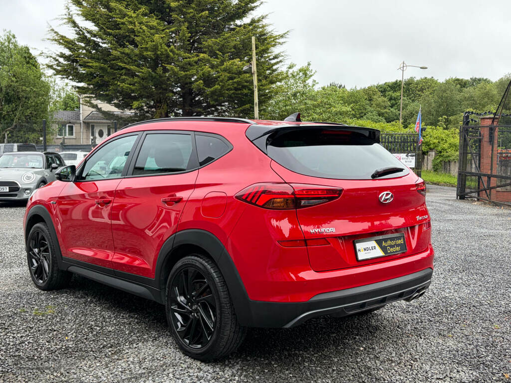 Hyundai Tucson 1.6 Tgdi 177 N Line 2Wd Red #5