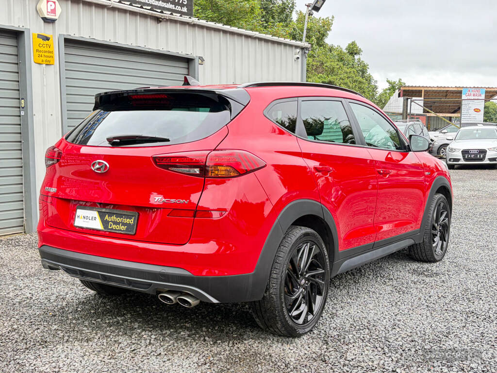 Hyundai Tucson 1.6 Tgdi 177 N Line 2Wd Red #2