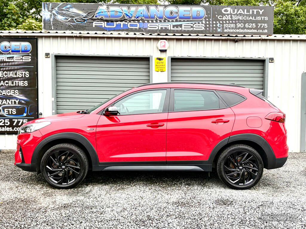 Hyundai Tucson 1.6 Tgdi 177 N Line 2Wd Red #4