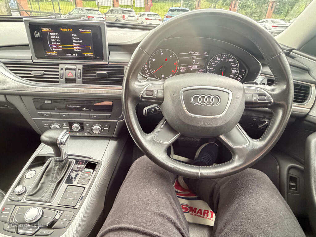 Audi A6 Saloon 3.0 Tdi V6 Black Edition S Tronic Quattro E Black #22