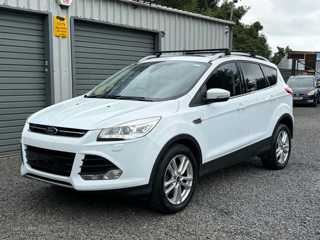 Ford Kuga 2.0 Tdci Titanium X 2Wd White #6