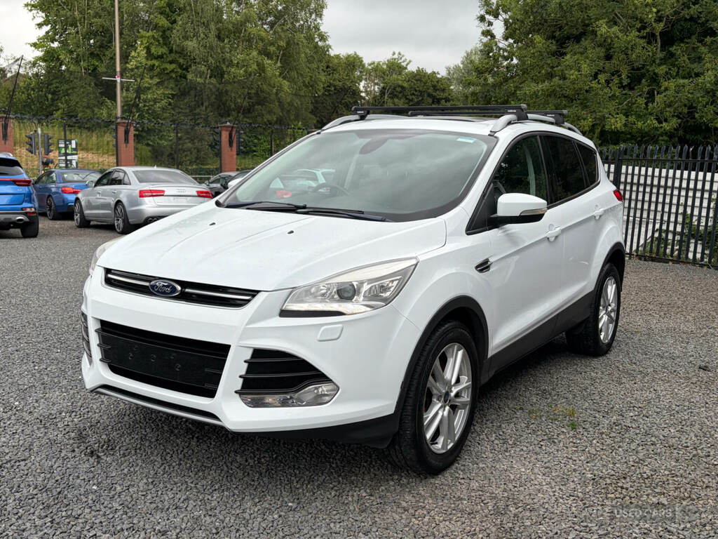Ford Kuga 2.0 Tdci Zetec 2Wd Euro 5 White #12