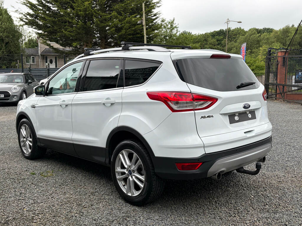 Ford Kuga 2.0 Tdci Titanium X 2Wd White #5