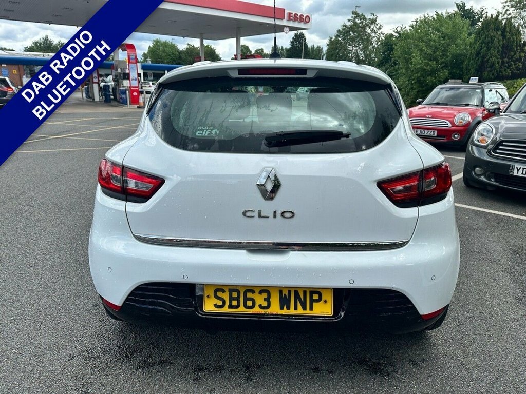 Renault Clio Hatchback SB63WNP White #6