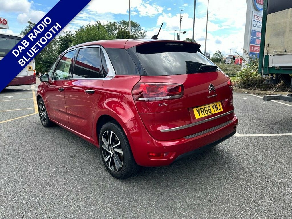 Citroen C4 Picasso 1.6L Flair YR68YNJ Red #5