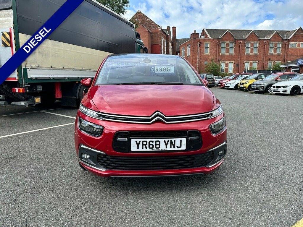 Citroen C4 Picasso 1.6L Flair YR68YNJ Red #2