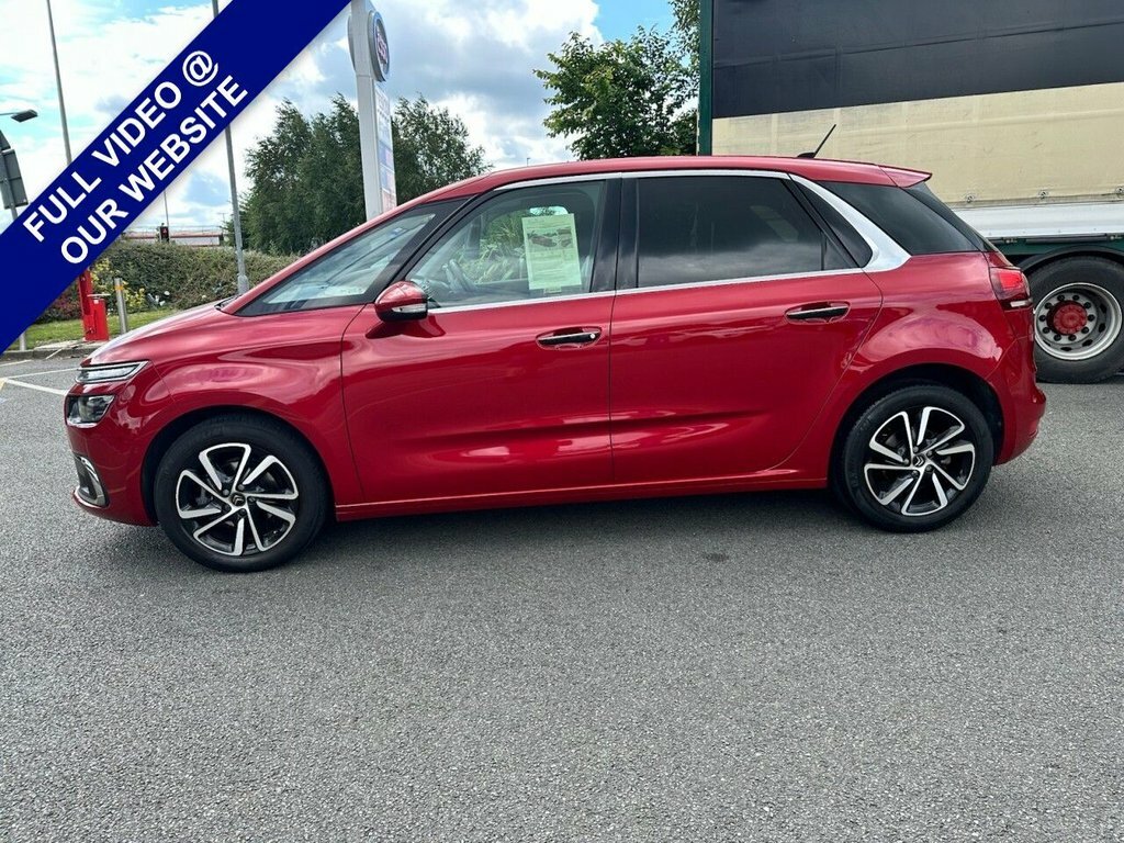 Citroen C4 Picasso 1.6L Flair YR68YNJ Red #4