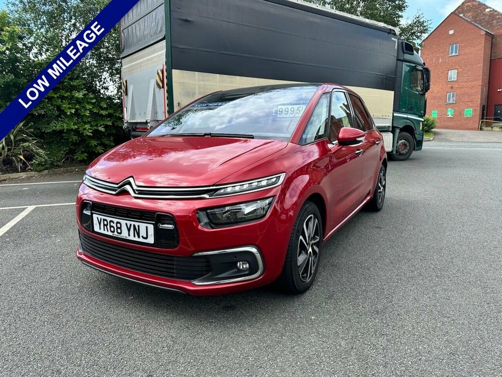 Citroen C4 Picasso 1.6L Flair YR68YNJ Red #3