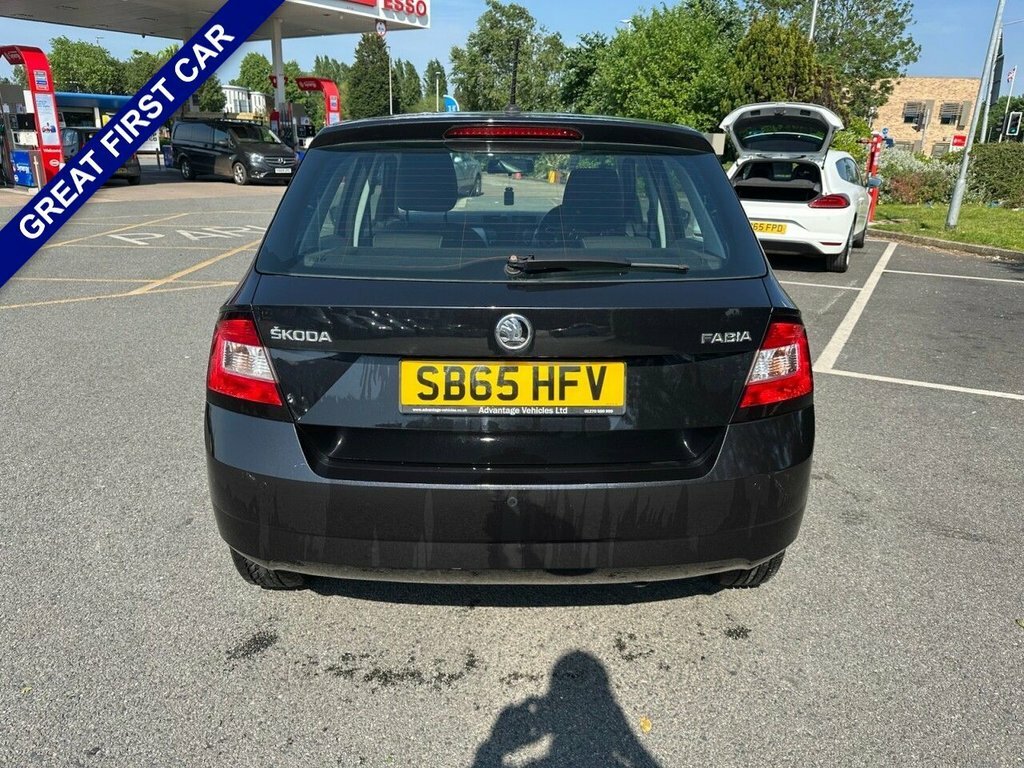 Skoda Fabia 1.2L Se SB65HFV Black #4