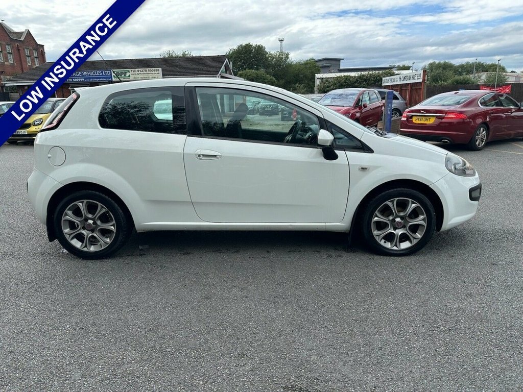 Fiat Punto Evo Evo 1.4 Dynamic Dualogic Euro 5 Ss White #2
