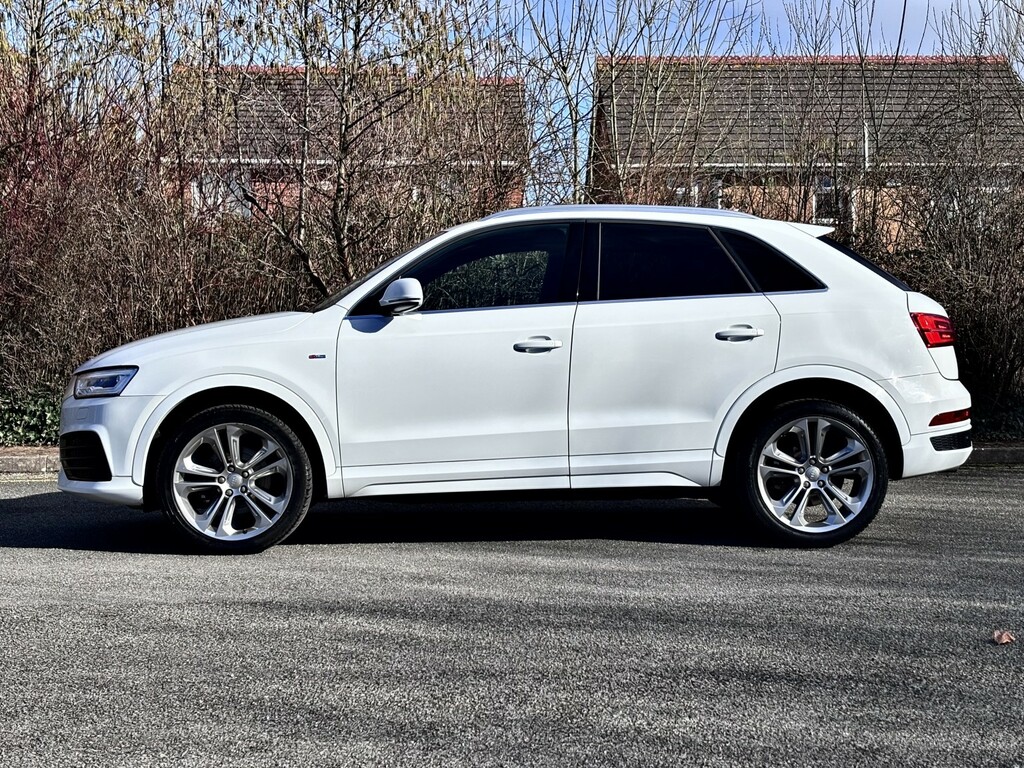 Audi Q3 2.0 Tdi S Line Plus 201666 White #4