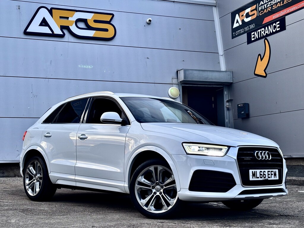 Audi Q3 2.0 Tdi S Line Plus 201666 White