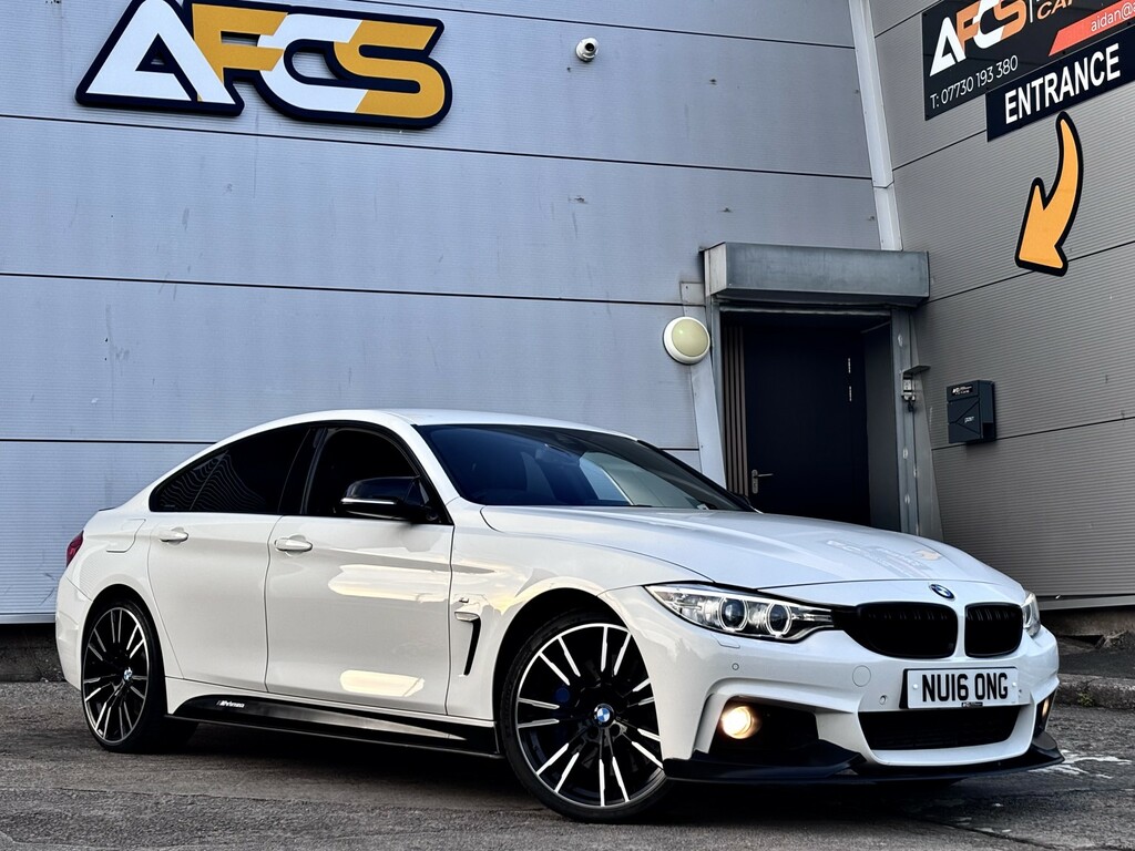 BMW 4 Series Gran Coupe 3.0 435D Xdrive M Sport Gran Coupe 201616 White