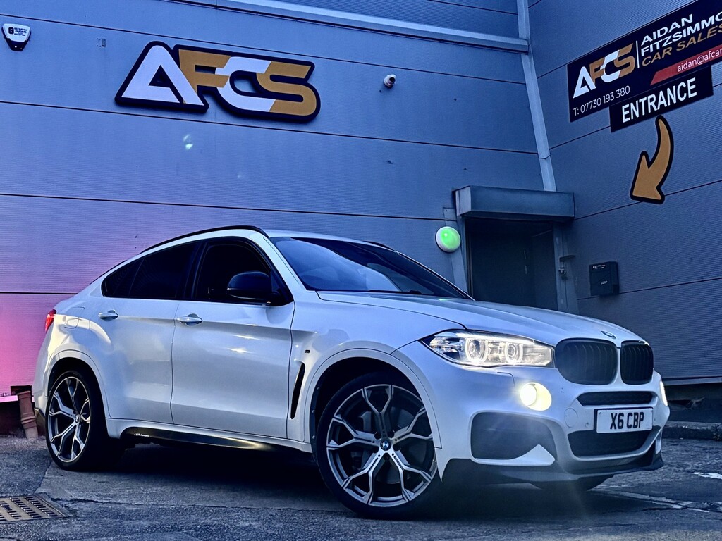 BMW X6 3.0 X6 M50d White