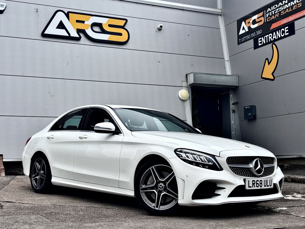 Mercedes-Benz C Class 2.0 C300 Amg Line 201868 White