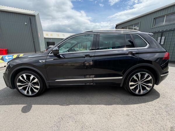 Volkswagen Tiguan 2.0 Tsi R-line Tech Dsg 4Motion Euro 6 Ss LA19NCV Black #5
