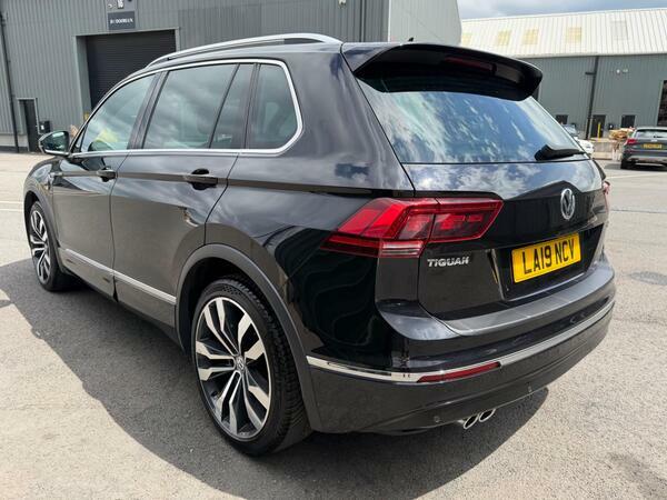 Volkswagen Tiguan 2.0 Tsi R-line Tech Dsg 4Motion Euro 6 Ss LA19NCV Black #6