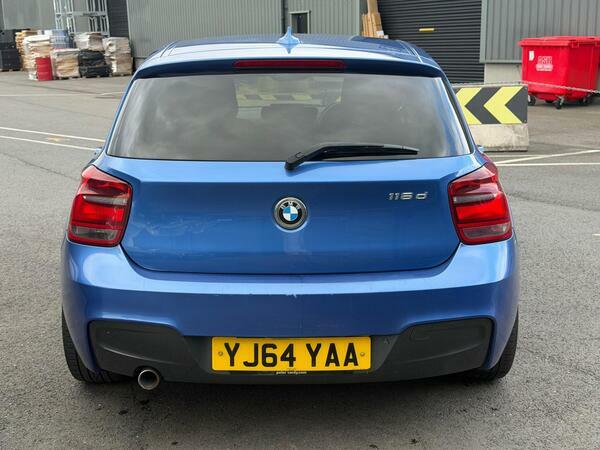BMW 1 Series 2.0 116D M Sport Euro 5 Ss Blue #4