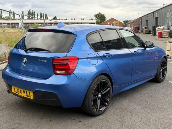 BMW 1 Series 2.0 116D M Sport Euro 5 Ss Blue #3