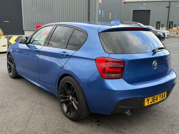 BMW 1 Series 2.0 116D M Sport Euro 5 Ss Blue #5