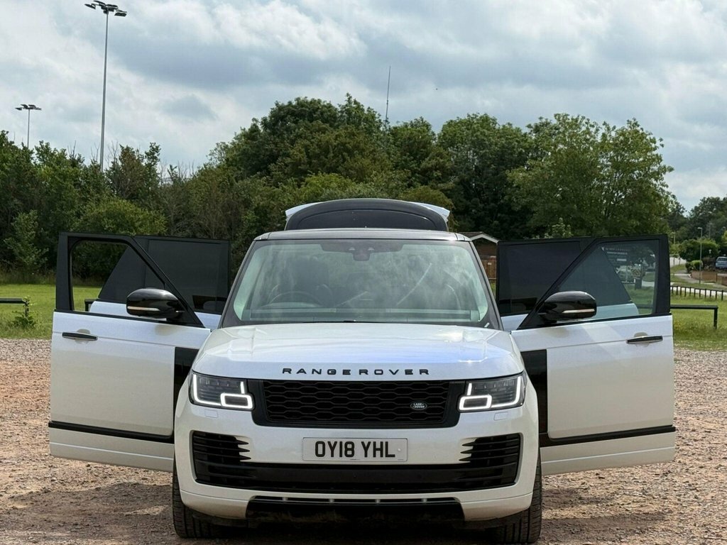 Land Rover Range Rover Vogue Se OY18YHL White #4