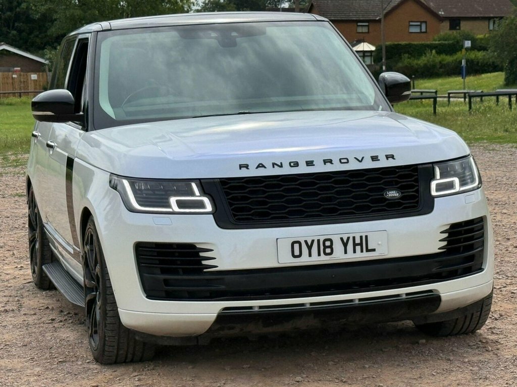 Land Rover Range Rover Vogue Se OY18YHL White #6