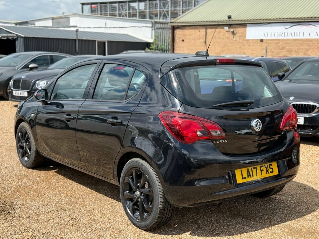 Vauxhall Corsa Hatchback LA17FXS Black #2